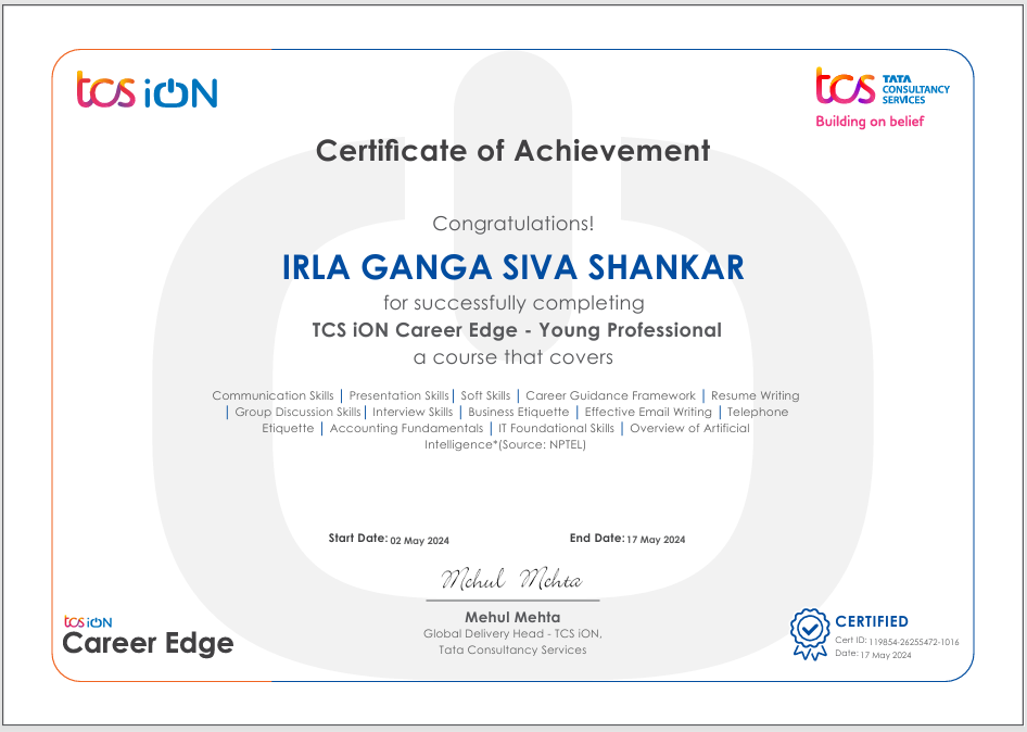 Communication Skills Certificate